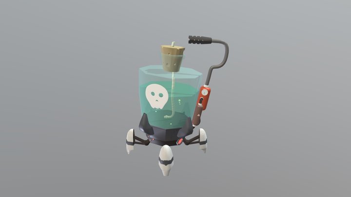 Poison bot 3D Model