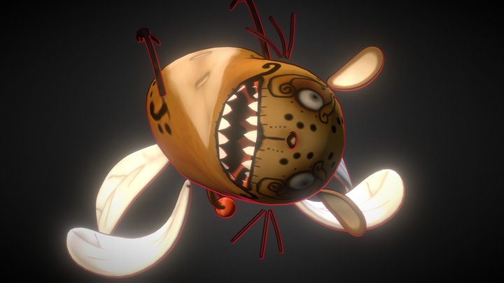 MegaDragonflyRat 3D Model