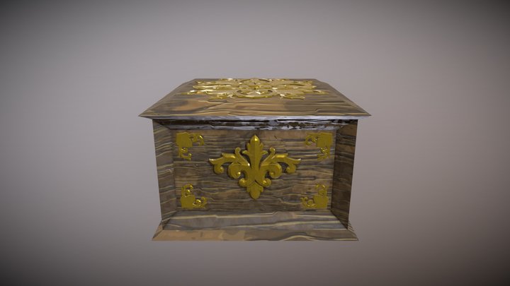 Ornamental Box 3D Model