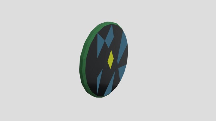 SM_Diamond_Shield 3D Model