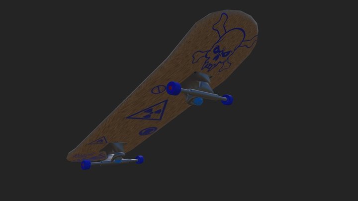 Skateboard 3D Model