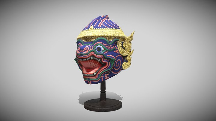 เสนาวานร ๑๘ ตน 3D Model