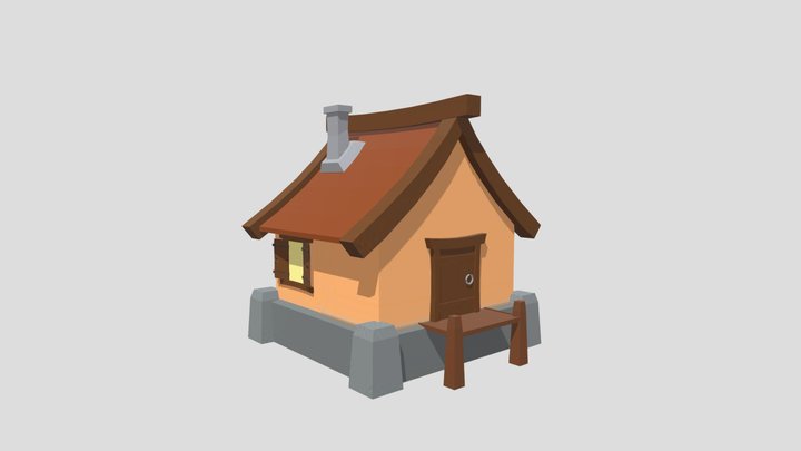 Casa de campo 3D Model