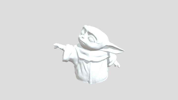 Baby-yoda-50 3D Model