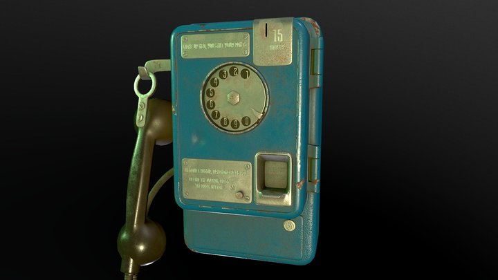 Soviet Payphone in the Matrix – Free 3D Model STL
