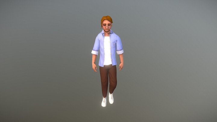 Rupert_Character 3D Model