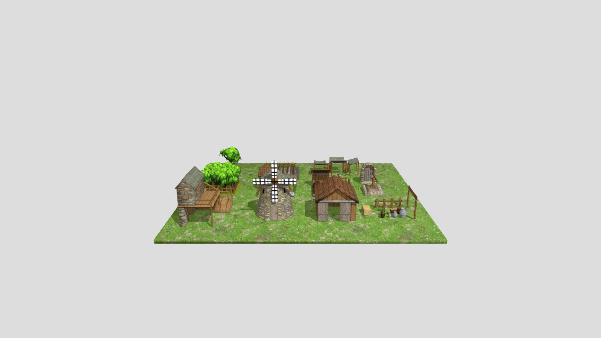 Rts Buildings - 3D model by hwesta [c2a95ff] - Sketchfab