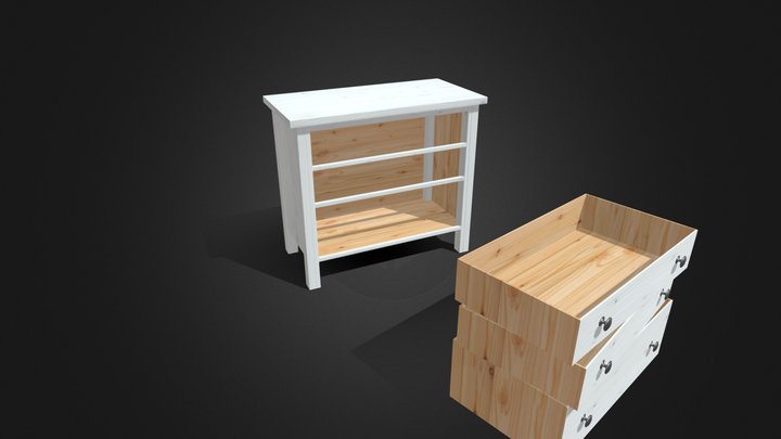 Cabinet A 3D Model