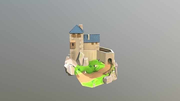Castle 3D Model