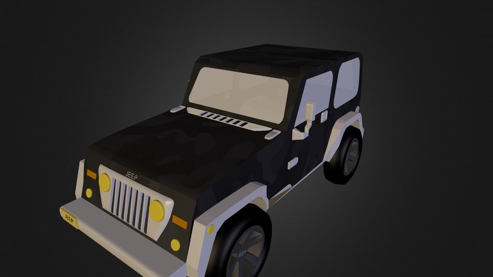 Ahmed's Jeep 3D Model