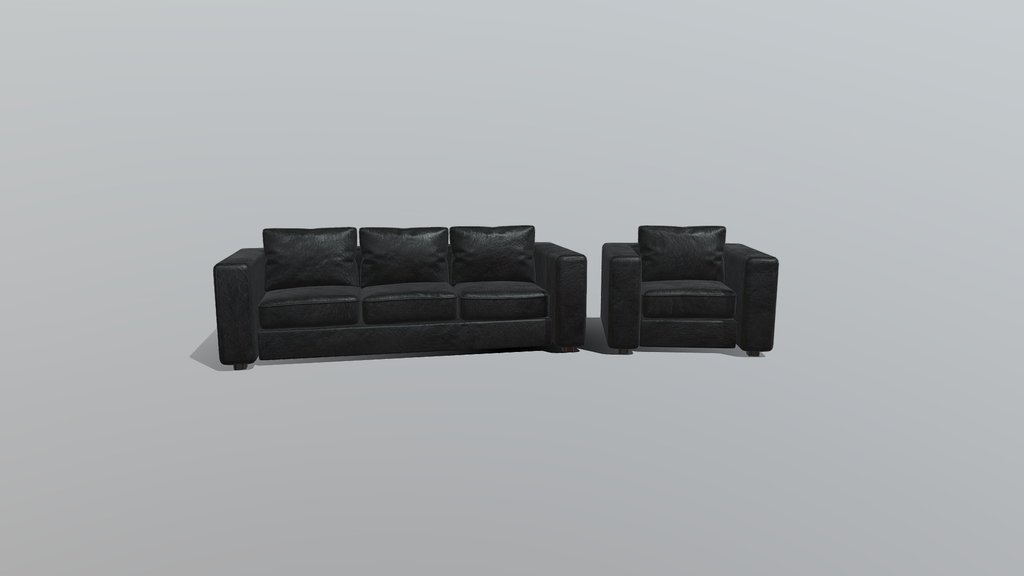Leather couch