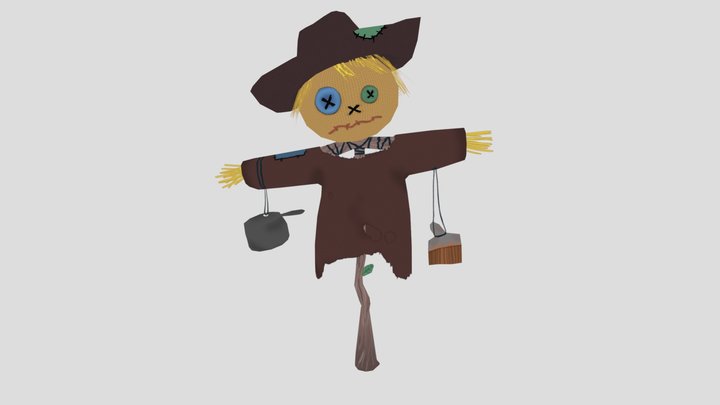 Scarecrow_testTask 3D Model
