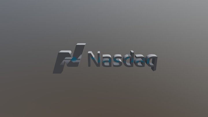 nasdaq_full_logopsd 3D Model