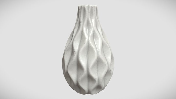 Vase 08 (From 3D Scan) 3D Model