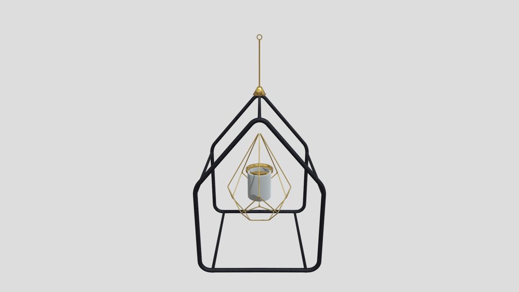 House Rod Hanging Candle Holder