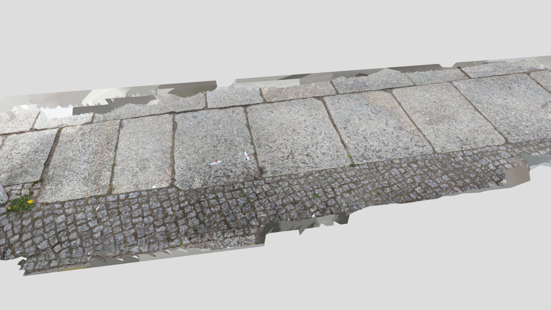 Gehweg vor Mausoleum — Sketchfab embed 3D viewer
