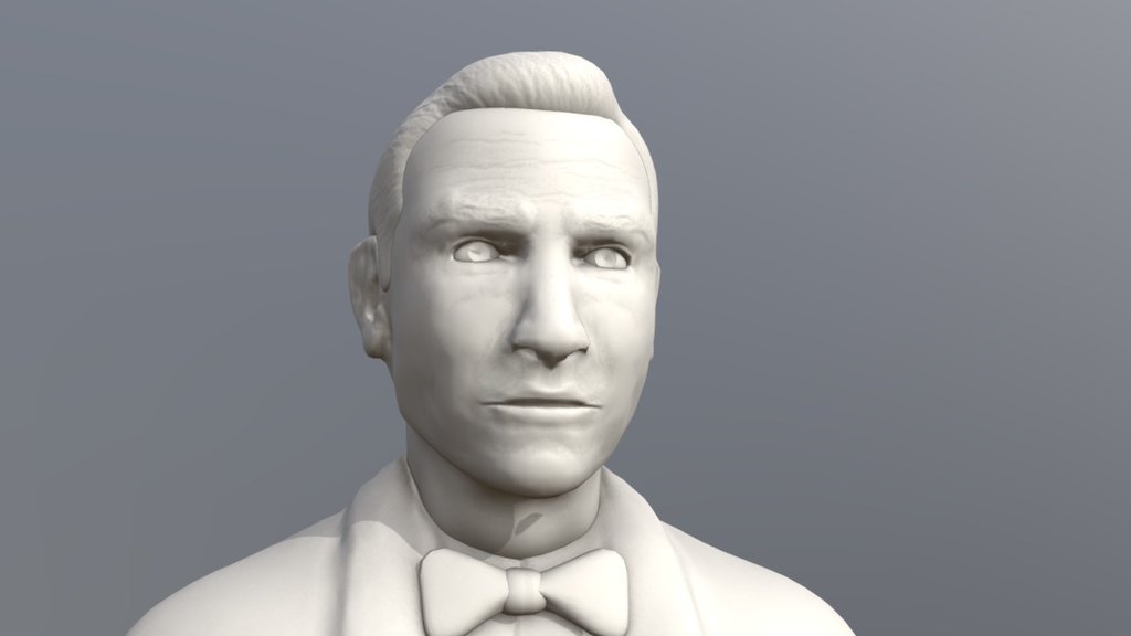Low Poly ZBrush Head