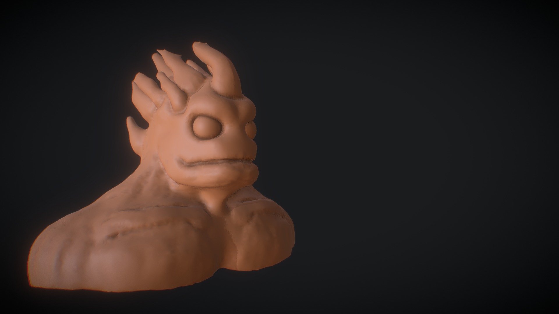 Another Monster Bust Sculpt