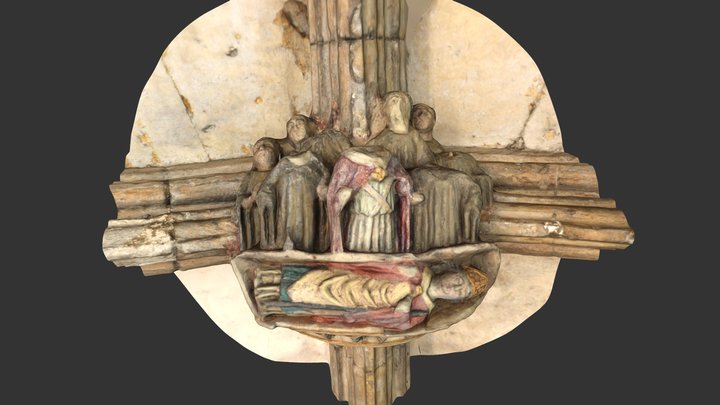 Boss of the Burial of St Thomas 3D Model