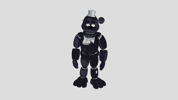 Fnaf movie Shadow Freddy prisma 3d port 3D Model