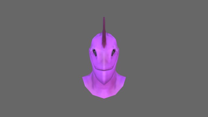 Alien Head 3D Model