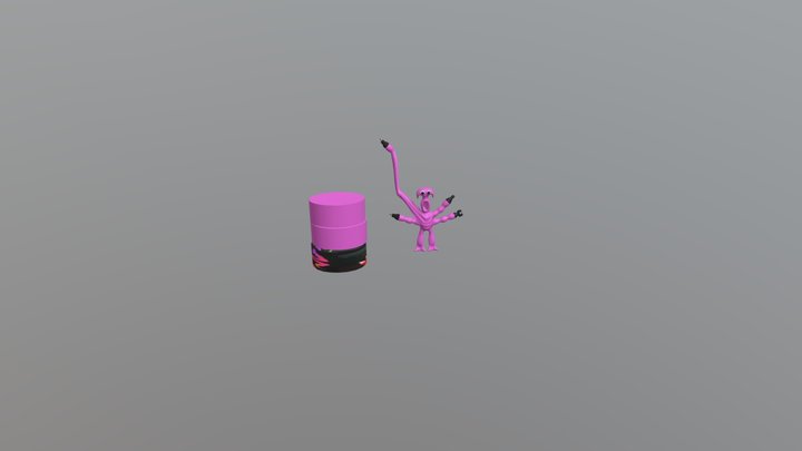 New Project Banban Scary 3D Model