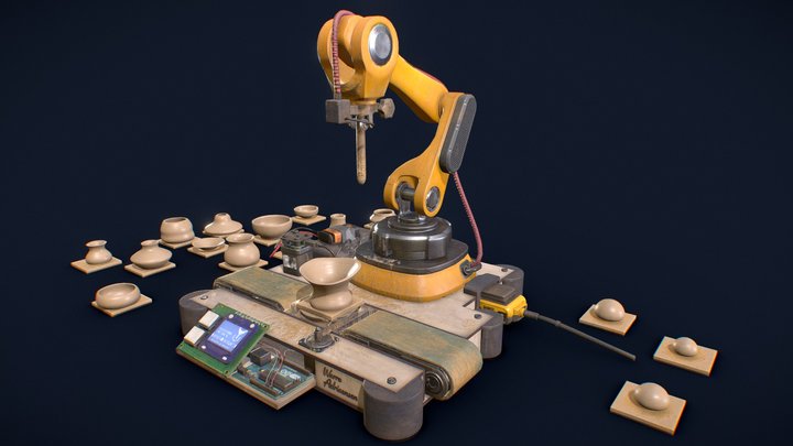 Sculpt-O-Matic - GAP Final Assignment 3D Model