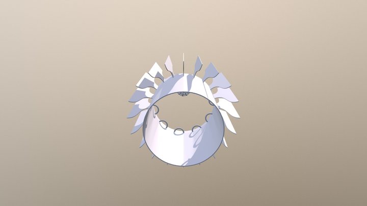 Designer lamp 3D Model