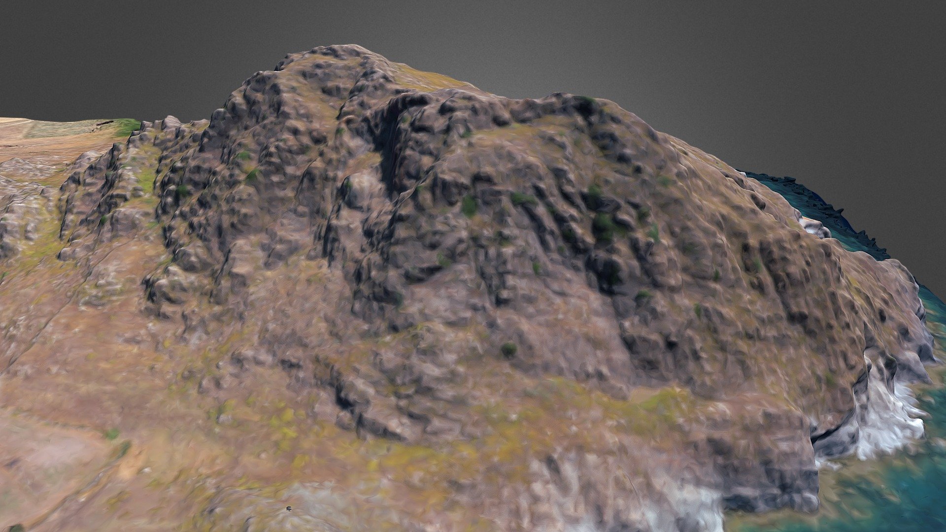 Volcanic Dome, Sant Paul, Lemnos Island — Sketchfab embed 3D viewer