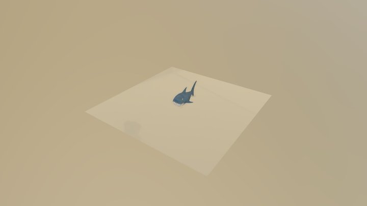 Friendly Shark 3D Model