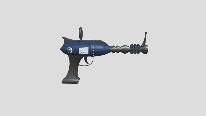 Ray Gun 3D Model