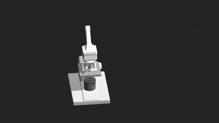 Microscope 3D Model
