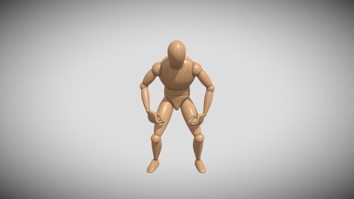 puppet-rigged-with-mixamo 3D Model