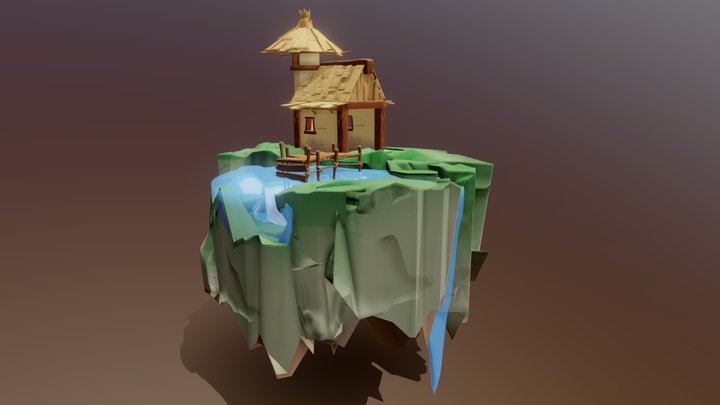 ISLA LACHIDA 3D Model