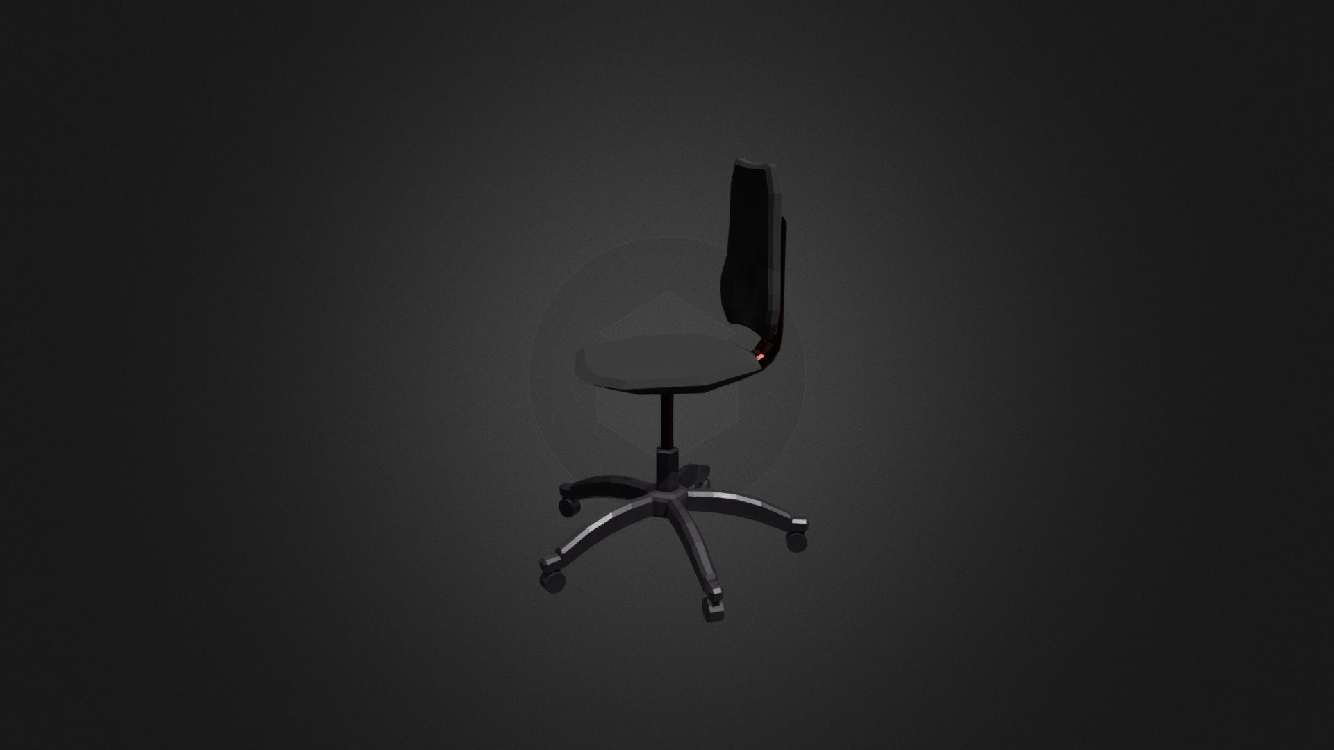 Spinning Office Chair - 3D model by Matt LeMoine (@Matt_LeMoine ...