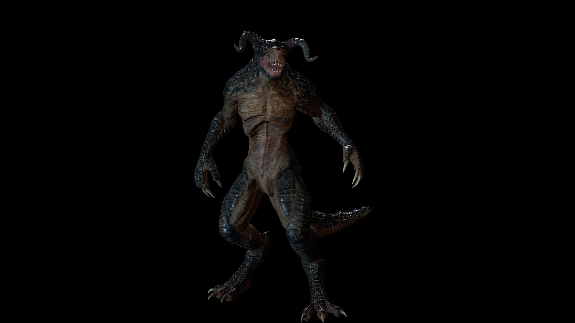 Redesign Deathclaw - 3D Model By Senotov.ivan (@senotov.ivan) [c2ba1f7 ...