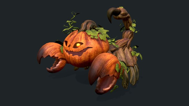 the Scorpkin 3D Model