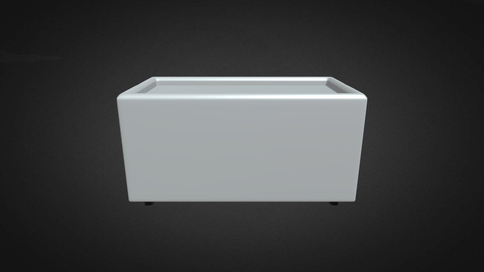 Reception Coffee Table Hire — Sketchfab embed 3D viewer