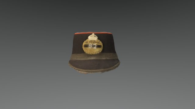 Double Peaked Shako [The Postal Museum] 3D Model