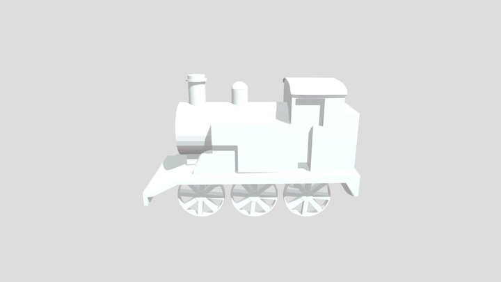train 3D Model