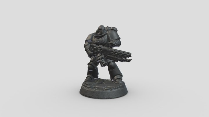 Table Top Gaming Miniature 3D Model