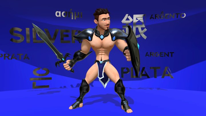 Saintag - Silver Phase 3D Model