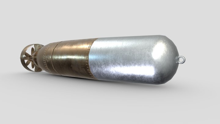 MK13 Torpedo 3D Model