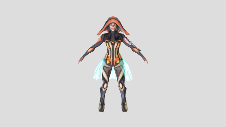 Ivara Protoframe 3D Model