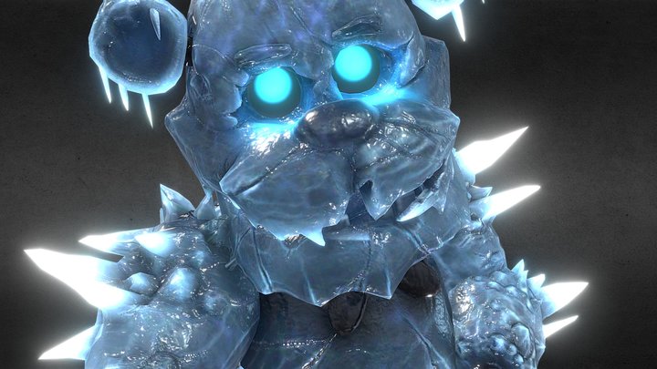 Black Ice Frostbear Forsaken AR 3D Model