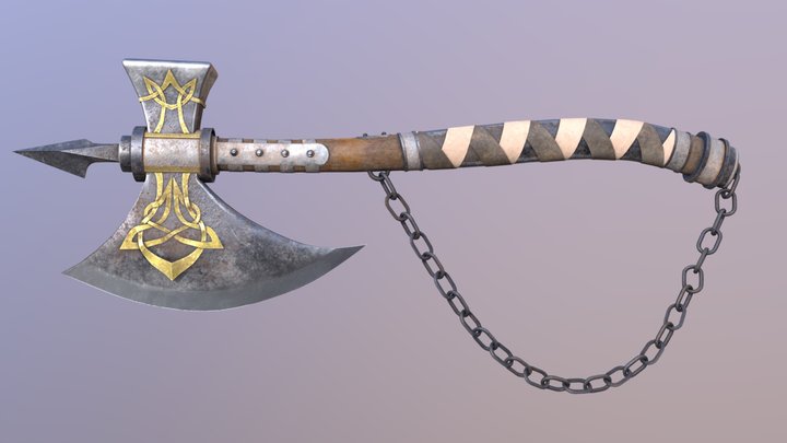 Axe 01 (Modeling Practice) 3D Model
