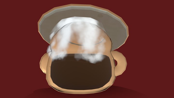 Coffee Boy 3D Model
