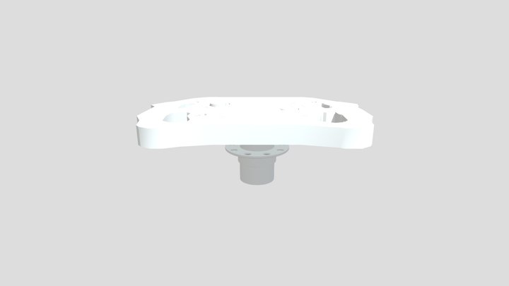Indycar Wheel 3D Model