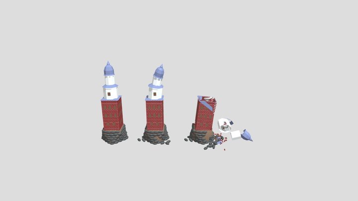 IK Damage 3D Model