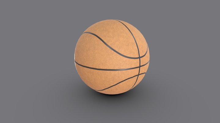 Generic Basketball – Free 3D Model STL